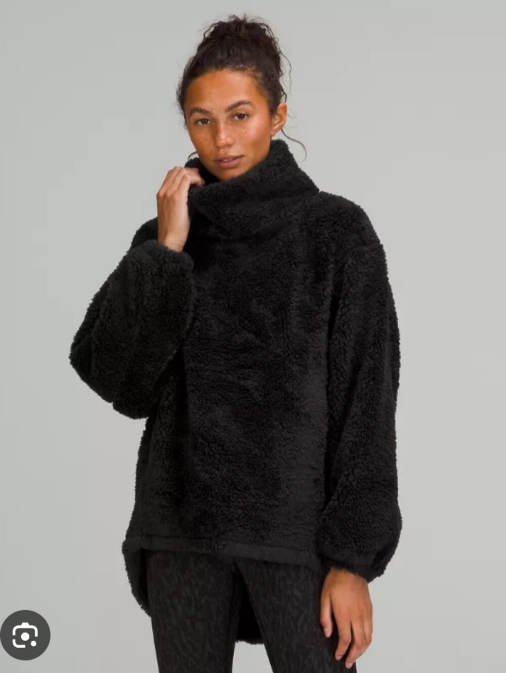 lululemom warmth restore sherpa fleece pullover